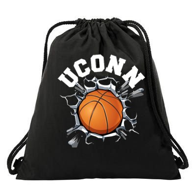 Uconn Basketball Drawstring Bag