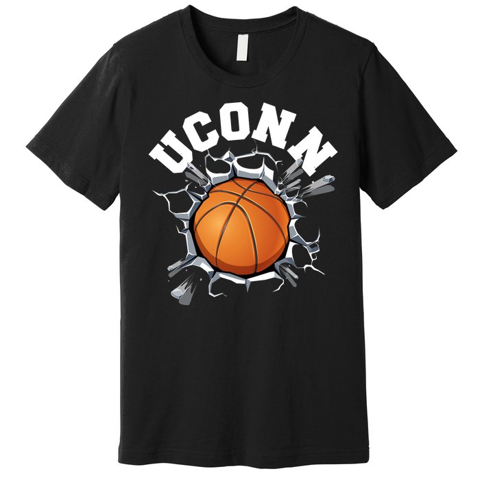 Uconn Basketball Premium T-Shirt