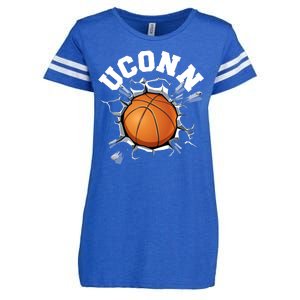 Uconn Basketball Enza Ladies Jersey Football T-Shirt