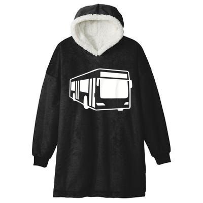 Urban Bus Hooded Wearable Blanket