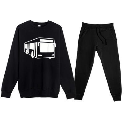 Urban Bus Premium Crewneck Sweatsuit Set