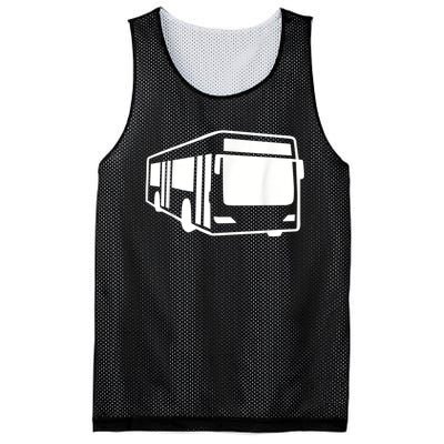 Urban Bus Mesh Reversible Basketball Jersey Tank