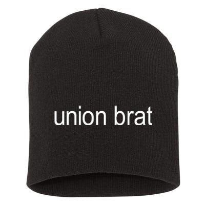 Union Brat Short Acrylic Beanie