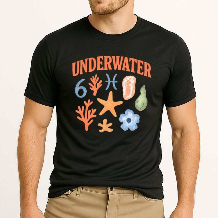 Underwater Bliss Cooling Performance Crew T-Shirt