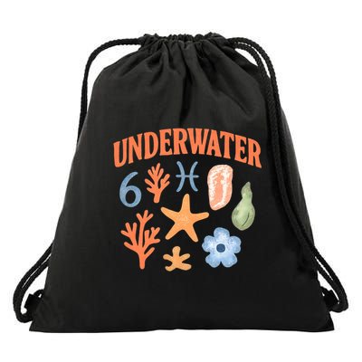 Underwater Bliss Drawstring Bag