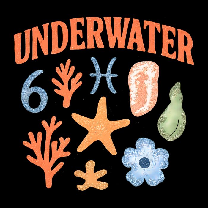 Underwater Bliss Flat Bill Trucker Hat