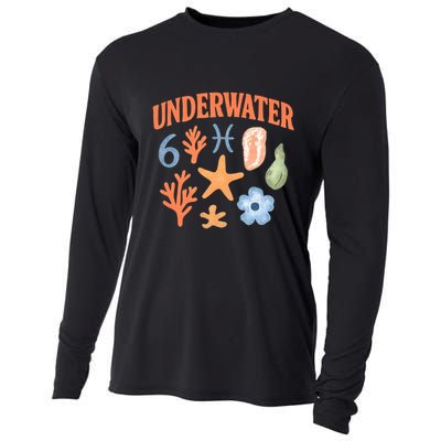 Underwater Bliss Cooling Performance Long Sleeve Crew
