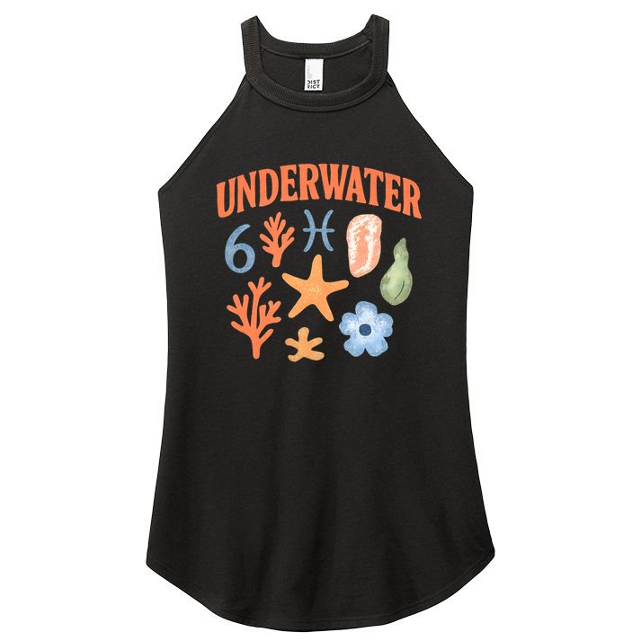 Underwater Bliss Women's Perfect Tri Rocker Tank