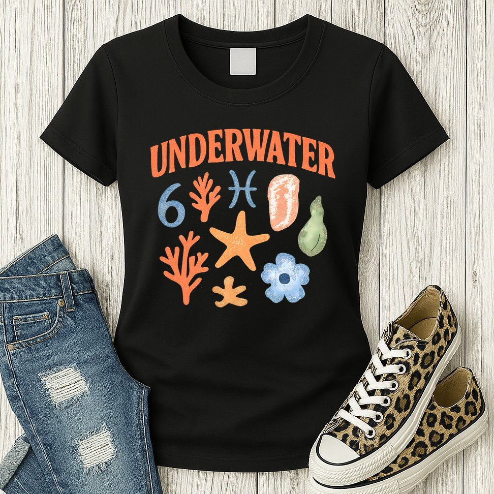 Underwater Bliss Womens T-Shirt