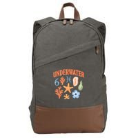 Underwater Bliss Cotton Canvas Backpack