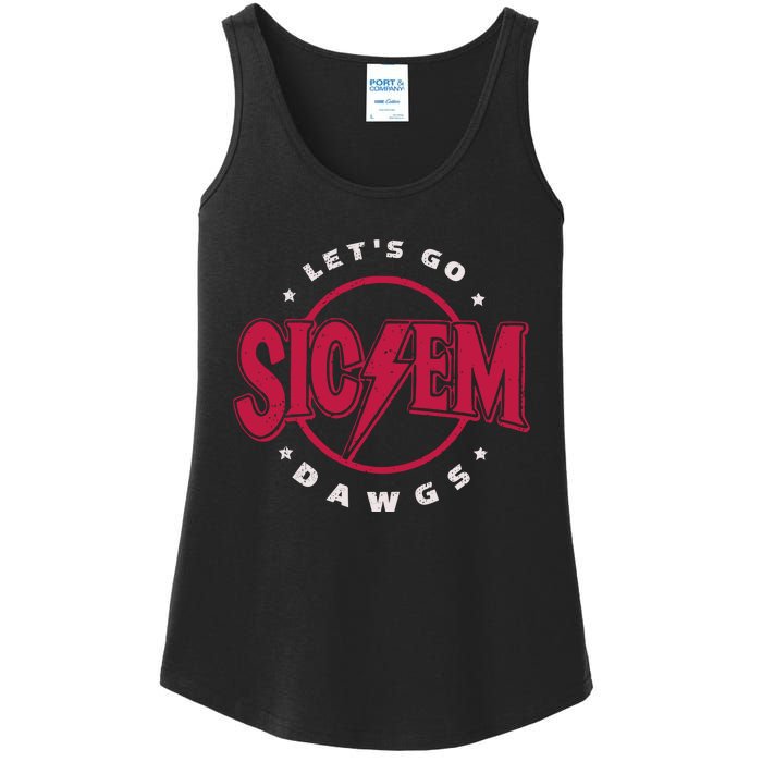 U.G.A Bulldogs Ladies Essential Tank