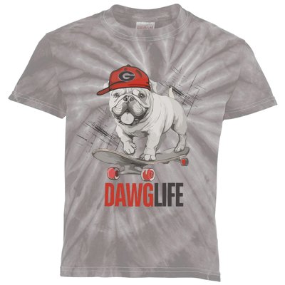 U.G.A Bulldogs Kids Tie-Dye T-Shirt