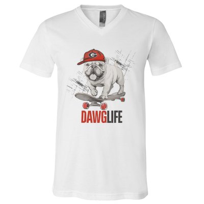 U.G.A Bulldogs V-Neck T-Shirt