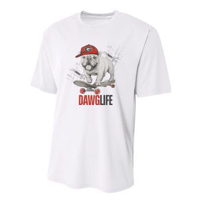 U.G.A Bulldogs Youth Performance Sprint T-Shirt