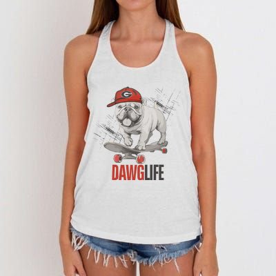 U.G.A Bulldogs Women's Knotted Racerback Tank