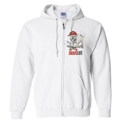 U.G.A Bulldogs Full Zip Hoodie