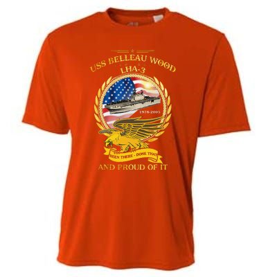 Uss Belleau Wood 19782005 Cooling Performance Crew T-Shirt