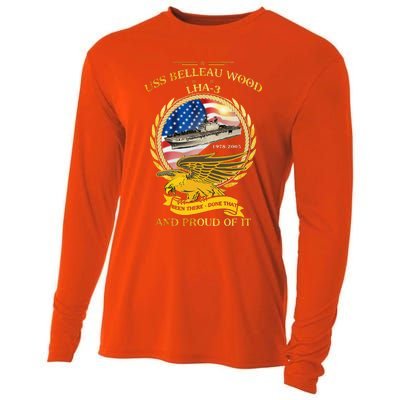 Uss Belleau Wood 19782005 Cooling Performance Long Sleeve Crew