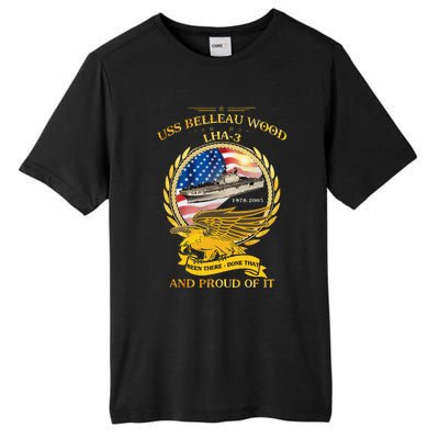 Uss Belleau Wood 19782005 Tall Fusion ChromaSoft Performance T-Shirt