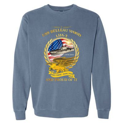 Uss Belleau Wood 19782005 Garment-Dyed Sweatshirt