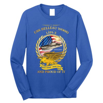 Uss Belleau Wood 19782005 Long Sleeve Shirt