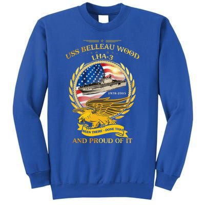 Uss Belleau Wood 19782005 Tall Sweatshirt