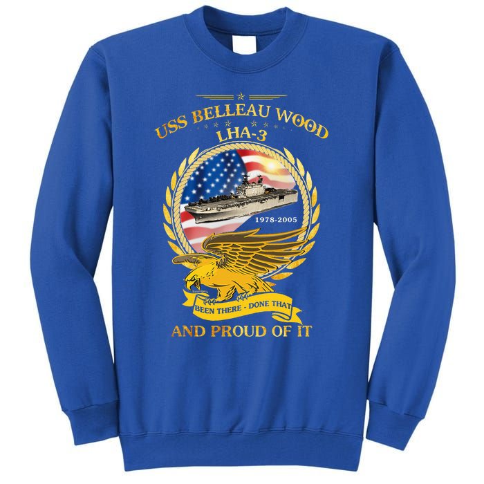 Uss Belleau Wood 19782005 Tall Sweatshirt