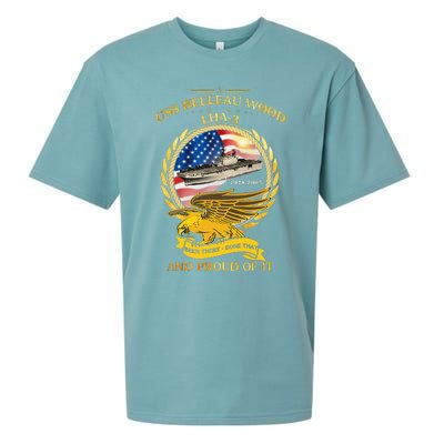 Uss Belleau Wood 19782005 Sueded Cloud Jersey T-Shirt