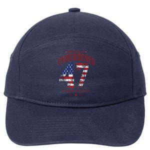 Unburdened By What Has Been Trump Victory 7-Panel Snapback Hat