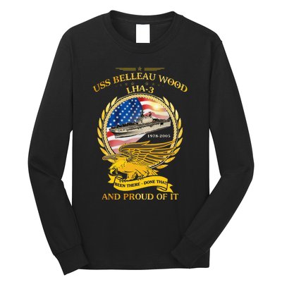 Uss Belleau Wood (Lha3) 19782005 Long Sleeve Shirt