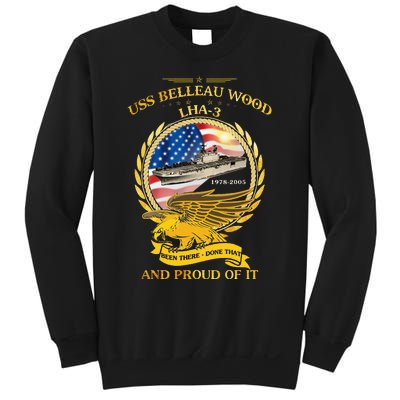 Uss Belleau Wood (Lha3) 19782005 Sweatshirt