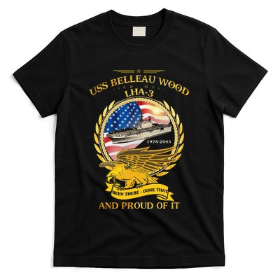 Uss Belleau Wood (Lha3) 19782005 T-Shirt