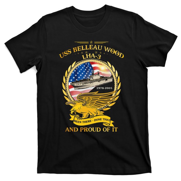 Uss Belleau Wood (Lha3) 19782005 T-Shirt