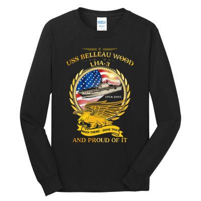 Uss Belleau Wood (Lha3) 19782005 Tall Long Sleeve T-Shirt