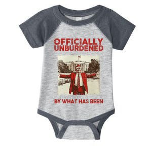 Unburdened By What Has Been Trump Victory Xmas Infant Baby Jersey Bodysuit