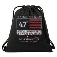 Unburdened By What Has Been Trump Victory Drawstring Bag