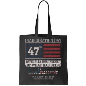 Unburdened By What Has Been Trump Victory Tote Bag