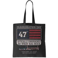 Unburdened By What Has Been Trump Victory Tote Bag