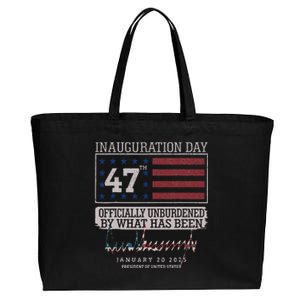 Unburdened By What Has Been Trump Victory Cotton Canvas Jumbo Tote