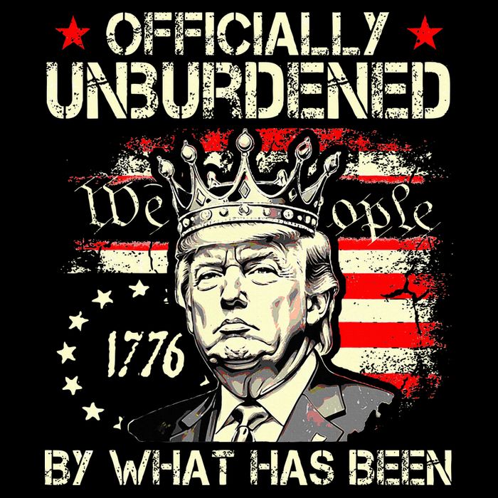 Unburdened By What Has Been Trump Victory Cooling Performance Crew T-Shirt