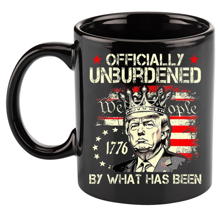 Unburdened By What Has Been Trump Victory 11oz C Handle Ceramic Mug
