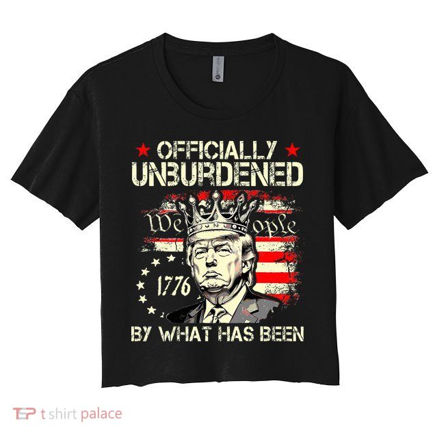 Unburdened By What Has Been Trump Victory Crop Top