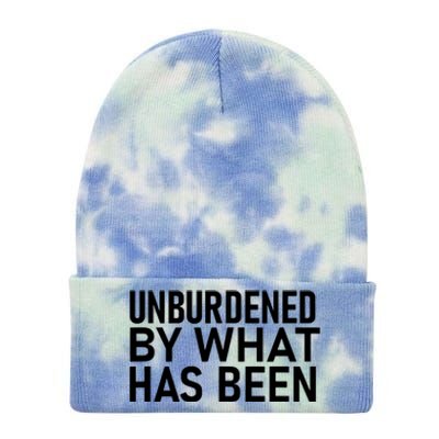 Unburdened By What Has Been Tie Dye 12in Knit Beanie