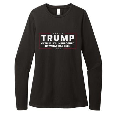 Unburdened By What Has Been Trump Victory 2024 Womens CVC Long Sleeve Shirt