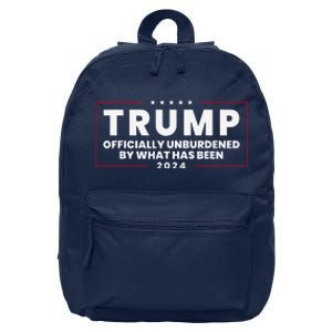 Unburdened By What Has Been Trump Victory 2024 16 in Basic Backpack