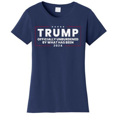 Unburdened By What Has Been Trump Victory 2024 Women's T-Shirt