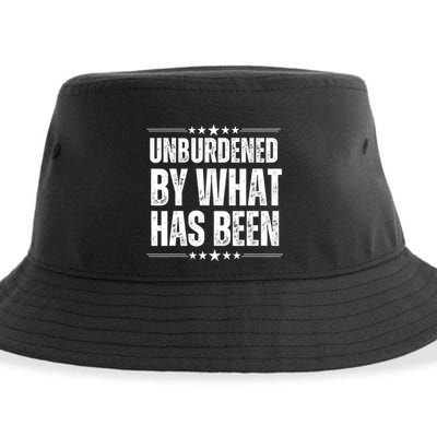 Unburdened By What Has Been Sustainable Bucket Hat