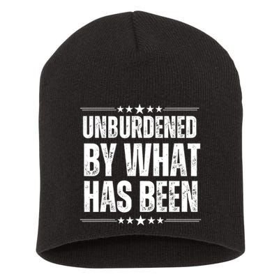 Unburdened By What Has Been Short Acrylic Beanie