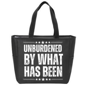 Unburdened By What Has Been Zip Tote Bag