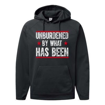 Unburdened By What Has Been Performance Fleece Hoodie